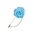 baratos Casamento ACC-Broche de lapela masculino elegante em poliéster com formato de flor – diversas opções de cores, sofisticado e moderno, perfeito para casamentos e festas.