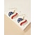 baratos Acessórios-Conjunto de colar e brincos femininos em liga metálica, com diversos designs de coração e estrela, joias patrióticas, perfeitas para o 250º aniversário dos EUA, Dia da Independência e para uso casual no dia a dia.