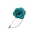 baratos Casamento ACC-Broche de lapela masculino elegante em poliéster com formato de flor – diversas opções de cores, sofisticado e moderno, perfeito para casamentos e festas.