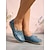 abordables Sandalias planas de mujer-Mocasines de cuero para mujer: zapatos casuales suaves y transpirables para uso diario, caminatas, viajes y oficina.