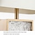 ieftine lampă de noptieră-lampă de noptieră lampă de masă lampă de blat metalică creativă din sticlă lumină de noptieră cu abajur dreptunghiular pentru living dormitor de familie veioze de noptieră