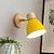 baratos Candeeiros de Parede de interior-Luminária de parede moderna de madeira com soquete E27, giratória, para leitura ao lado da cama, ideal para quarto e sala de estar. Design criativo e simples, com estilo nórdico.