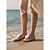 voordelige Platte Sandalen-Elegante abrikooskleurige jelly sandalen voor dames - waterdichte teenslippers met 3D-bloemenversieringen voor strandvakanties en feestjes bij het zwembad. &amp;zomer resortkleding