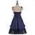 preiswerte Kleid-Gotisch Viktorianisch 19. Jahrhundert Tee-Länge Kleid Hexe Edelfrau Korsett Tailliert und ausgestellt Quadrathals Kostüm Damen Halloween Karneval Party Maskerade Retro-Mottoparty Erwachsene Kleid