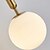 voordelige Wandarmaturen-Moderne messing glazen hanglamp voor aan de muur, geschikt voor keukeneiland, woonkamer, eetkamer, studeerkamer, hal, winkel, slaapkamer en nachtkastje.