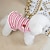 preiswerte Kühlweste &amp; Shirt-bezauberndes gestreiftes Hundekleid mit Erdbeeraufnäher &amp;Spitzenbesatz, weiche, elastische Baumwollkleidung in Rosa &amp;Grün, perfektes Outfit für kleine Hunde, Welpen &amp;Katzen