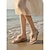 voordelige Platte Sandalen-Elegante abrikooskleurige jelly sandalen voor dames - waterdichte teenslippers met 3D-bloemenversieringen voor strandvakanties en feestjes bij het zwembad. &amp;zomer resortkleding