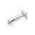 cheap Wedding Accessories-Men's Alloy Music Note Tie Clip, Elegant Formal Accessory for Wedding, Party &amp; Business Attire, Sleek Silver Design for Men