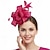 billige Fascinatorer-fascinators Linfrø Bryllup Bursdag Elegant Årgang søt stil Med Fjær Tyll Hodeplagg Hodeplagg