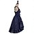 preiswerte Kleid-Gotisch Viktorianisch 19. Jahrhundert Tee-Länge Kleid Hexe Edelfrau Korsett Tailliert und ausgestellt Quadrathals Kostüm Damen Halloween Karneval Party Maskerade Retro-Mottoparty Erwachsene Kleid