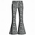 ieftine Pantalonii-Retro / vintage Boho Anii 1970 Pantaloni Pantaloni cu fund clopot Hippie Disc Talie Înaltă Boem Έθνικ Costume de fancy Pentru femei Halloween Carnaval festival de muzică Petrecere cu tematică retro