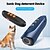 cheap Training Tools-Anti-bark device, 16.4-foot rechargeable dog repeller, effective range,