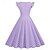 economico Vestiti-Anni 1950 Retrò Vintage Rockabilly Midi Vestito Abito Swing Vestito Svasato Senza maniche Pizzo Pois Aderente &amp; Svasato Altalena a dondolo Scollo a V Costume Per donna Feste Abbigliamento Quotidiano