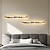 abordables Apliques de pared para interior-Aplique de pared LED de mármol con diseño lineal, aplique de pared contemporáneo para interiores, lámpara de pared para dormitorio y sala de estar, 110-240 V.
