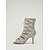 baratos Sapatos de Dança Latina-Botas de dança latina femininas com strass - salto alto com cadarço para salão de baile &amp;sapatinhos de dança salsa