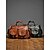 cheap Vacation &amp; Travel Bags-Men's Distressed Genuine Leather Travel Duffel Bag, Multi-Color Large Capacity Multi-Pocket Weekender Tote with Adjustable Shoulder Strap for Business Commuting, Travel and Casual Use
