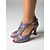 baratos Sapatos de Dança Latina-Sapatos de dança latina femininos roxos com glitter, com tiras no tornozelo e bico aberto, ideais para salsa, tango e dança de salão. &amp; desempenho