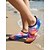 cheap Women-Women's Colorful Print Water Shoes, Quick Dry Non-Slip Aqua Socks, Lightweight Breathable Footwear for Beach, Swimming, Snorkeling, Diving &amp; Surfing