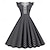 economico Vestiti-Anni 1950 Retrò Vintage Rockabilly Midi Vestito Abito Swing Vestito Svasato Senza maniche Pizzo Pois Aderente &amp; Svasato Altalena a dondolo Scollo a V Costume Per donna Feste Abbigliamento Quotidiano