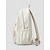 baratos Mochilas para Crianças e Adolescentes-Mochila feminina de poliéster com bolso frontal transparente, várias cores, alça para encaixe em malas de viagem, grande capacidade, alças ajustáveis, perfeita para volta às aulas, viagens, esportes ao ar livre e uso casual no dia a dia.