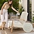 abordables Housse de chaise-Housse de canapé imperméable, housse de chaise extensible en jacquard avec fermeture éclair, couleur unie, lavable et amovible pour une chaise (1 pièce).