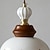 abordables Luces de isla-Lámpara de araña de cerámica moderna blanca retro, lámpara de techo de cerámica plisada esmaltada para isla de cocina, lámpara colgante de comedor de estilo japonés con cable ajustable, casquillo E27.