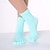 cheap Yoga Socks-1 Pair Yoga Socks Grip Yoga Socks Five Toe Socks Sports Socks Women's Anti-Slip Breathable Moisture Wicking Protective Deep Purple Azure Pink+Yellow Fall Winter for Yoga Pilates Dance Bikram Barre