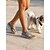 baratos Sandálias Confortáveis-Sandálias femininas verdes com suporte para o arco do pé – sandálias de dedo confortáveis com plataforma acolchoada, calçado casual leve para o verão, ideal para caminhadas, praia e viagens. &amp;uso