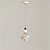 economico Luci Isola cucina-Lampadario a sospensione in vetro irregolare, lampadario creativo, faretto a goccia in ottone a testa singola, apparecchio di illuminazione G9, sospensione regolabile in altezza con filo per testiera