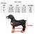 economico Assistenza Sanitaria-imbracature ginocchiera mimetica per cani, cura di lesioni acl, ccl, artrite, dolori articolari, affaticamento e stress con la ginocchiera walkabout (medio destro)