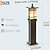 billige Sti Lys-Moderne landskabsstilampe glaslanterne pullertbelysning rustik vintage aluminium vandtæt stilampe udendørs e27 gulvlampe til græsplæne have gårdsplads indkørsel