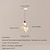 economico Luci Isola cucina-Lampadario a sospensione in vetro irregolare, lampadario creativo, faretto a goccia in ottone a testa singola, apparecchio di illuminazione G9, sospensione regolabile in altezza con filo per testiera