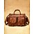 cheap Vacation &amp; Travel Bags-Men's Distressed Genuine Leather Travel Duffel Bag, Multi-Color Large Capacity Multi-Pocket Weekender Tote with Adjustable Shoulder Strap for Business Commuting, Travel and Casual Use