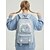 abordables Sacs à dos pour Enfants et Adolescents-Sac à dos en polyester pour femme avec passant pour trolley, disponible en plusieurs couleurs, grande capacité, bretelles réglables, idéal pour l'école, les voyages, les sports de plein air et le quotidien.