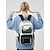 abordables Sacs à dos pour Enfants et Adolescents-Sac à dos pour femme en polyester, motif chat, compatible avec les sangles de bagage, grande capacité, bretelles réglables, plusieurs couleurs, idéal pour la rentrée scolaire, les voyages, les activités de plein air et le quotidien.