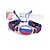baratos Acessórios-Pulseira masculina em couro sintético e acrílico com bandeiras nacionais, pulseira para torcedores de vários países, ideal para dias de jogos de futebol, apoio ao futebol, torcida no estádio, uso casual em esportes e no dia a dia.
