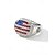 abordables Accessoires-Bague pour homme en alliage avec drapeau américain, plusieurs tailles, style patriotique, idéale pour le 55e anniversaire des États-Unis, la fête de l'indépendance, au quotidien et pour les activités