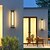 baratos luzes de parede ao ar livre-Moderno Lâmpadas de Parede de Exterior Ao ar Livre Metal Luz de parede IP 65 110-120V 220-240V