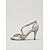 cheap Latin Shoes-Women's Silver Latin Dance Shoes - Cross Strap High Heel Ballroom &amp; Salsa Dance Sandals
