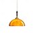 abordables Diseño de Tambor y Cono-Lámpara colgante nórdica mini semicircular con forma de cuenco, moderna, de cristal ámbar, para isla de cocina, ajustable, 1 luz, casquillo E26/E27, para iluminación de cocina y sala de estar, 110-240