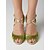baratos Sapatos de Dança Latina-Sapatos de dança latina femininos em cetim verde, com bico aberto e tiras cruzadas, ideais para salsa, tango e prática. &amp; desempenho