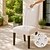 abordables Housse de chaise-Housse de chaise de salle à manger imperméable en velours de maïs pour la maison, housse de chaise extensible en polaire, housse de chaise
