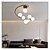 voordelige Spoetnik-ontwerp-LED-kroonluchters met Sputnik-design, 4/7 lampen, geschikt voor woonkamer, eetkamer, binnenverlichting, plafondhanglampen, moderne kristallen plafondlamp 110-240V