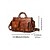 cheap Vacation &amp; Travel Bags-Men's Distressed Genuine Leather Travel Duffel Bag, Multi-Color Large Capacity Multi-Pocket Weekender Tote with Adjustable Shoulder Strap for Business Commuting, Travel and Casual Use