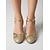 voordelige Ballroomschoenen &amp; moderne dansschoenen-Gouden ballroomdansschoenen voor dames – met glitter en gesloten neus, latin &amp;standaard danshakken met enkelbandje