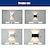 economico applique da esterno-Lampada da parete a LED per esterni 2W 4W con illuminazione verso l'alto/verso il basso, doppia testa curva impermeabile IP65 per interni, patio, garage, cortile, luce bianca calda AC85-265V
