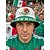voordelige Accessoires-Omkeerbare polyester bucket hat voor heren, met print van de Mexicaanse vlag, lichtgewicht voetbalpet voor wedstrijddagen, supporters, casual sport en outdoor kleding.