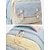 baratos Mochilas para Crianças e Adolescentes-Mochila feminina em poliéster na cor macaron, mochila escolar de grande capacidade com alças ajustáveis para meninas do ensino fundamental, ideal para volta às aulas, viagens e esportes ao ar livre.