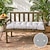 economico Copertura per sedia-Cuscini per sedie da esterno 100% impermeabili e resistenti al sole, cuscini per sedie in legno, cuscini per panche, sedie a dondolo, non sfoderabili, per esterni, patio, giardino, prato, cortile