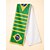 billige Tilbehør-Herreskjerf i polyester med Brasil-flaggtrykk, mykt cheerleading-skjerf for fotballfans til støtte på fotballkamper, stadionarrangementer, sportvisning og uformell hverdagsbruk.